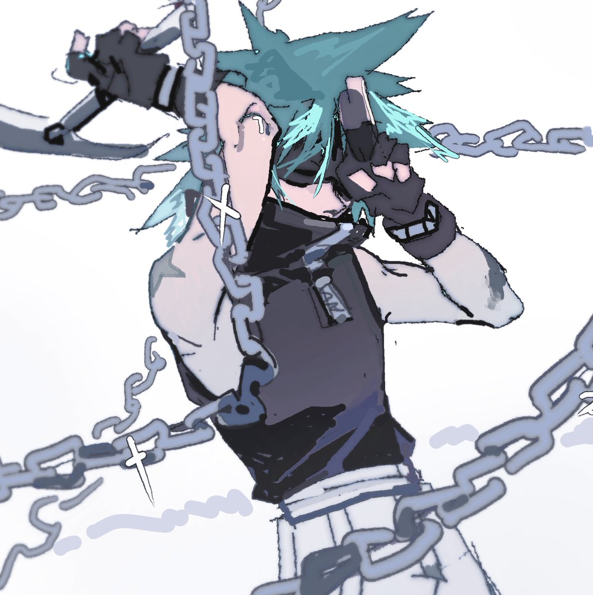 调了个色…重发一下 #blackstar