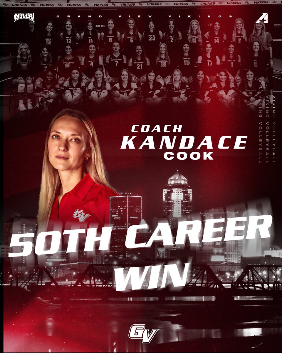 Viking Athletics (@vikingathletics) on Twitter photo ๐๐๐๐พ๐๐๐ ๐๐ ๐ฟ๐๐ ๐๐๐๐๐๐, ๐พ๐๐ผ๐พ๐โผ๏ธCongratulations to Kandace Cook on her 50th career win and 1st win as Viking head coach!
#WEAREDSM #TheRightWayToPlay ๐๐๐๐พ๐๐๐ ๐๐ ๐ฟ๐๐ ๐๐๐๐๐๐, ๐พ๐๐ผ๐พ๐โผ๏ธCongratulations to Kandace Cook on her 50th career win and 1st win as Viking head coach!
#WEAREDSM #TheRightWayToPlay