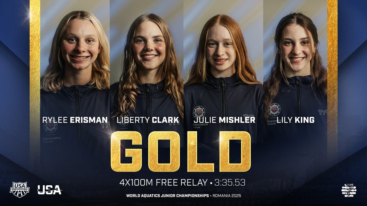 The fastest junior relay to ever do it 🫡