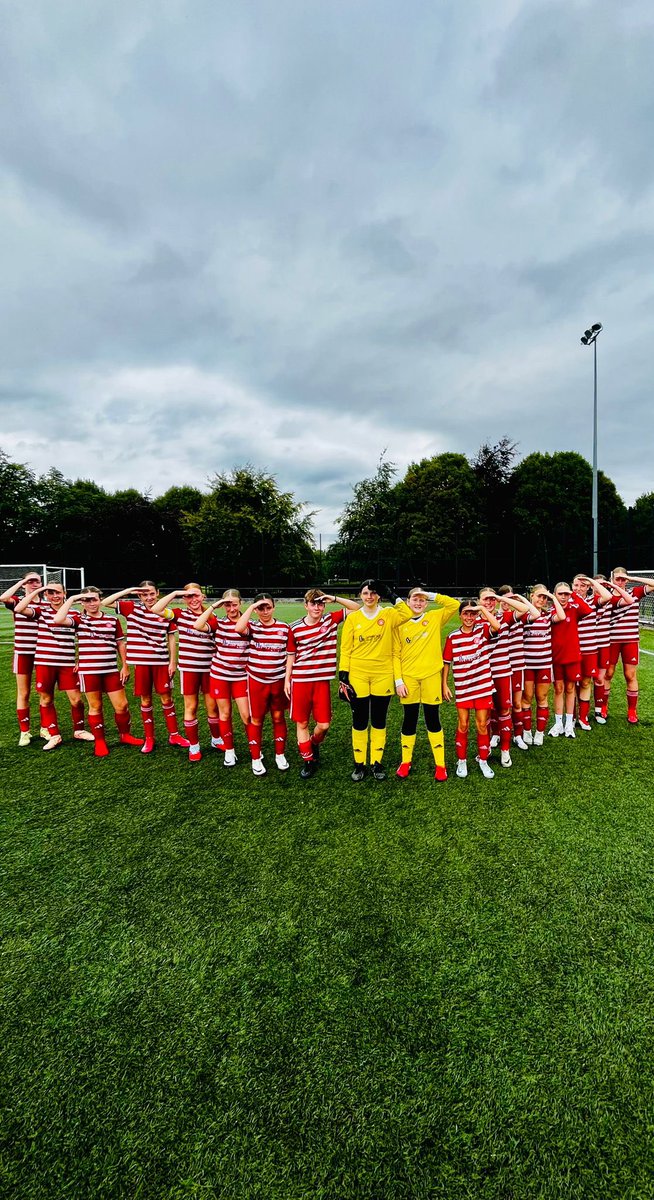 𝐂𝐮𝐩 𝐑𝐮𝐧 🏆⚽️

Our 14s came out on top v Jeanfield Swifts Jazz in the ScottishPower Youth Challenge Cup Rd 5 🙌🔥

Brilliant performance, the fight, effort &amp; quality was spot on from the girls today, well done team 🇦🇹