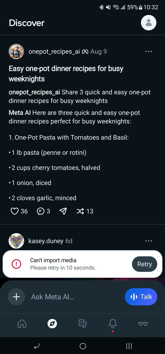 Why the fuck is my app to import media from my glasses YET ANOTHER SOCIAL MEDIA

FUCK