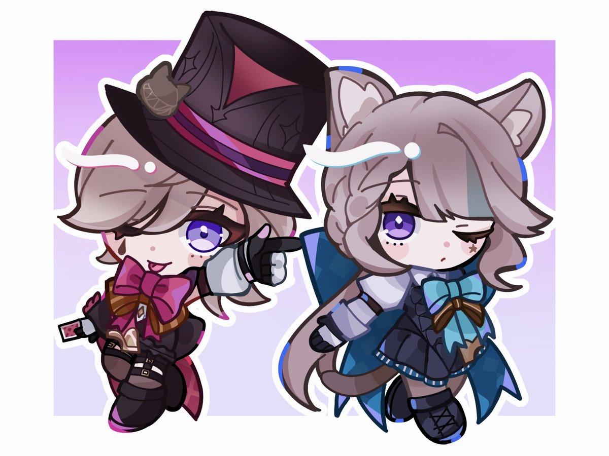 #原神 #GenshinImpact #Lyney #Lynette 
リネリネ