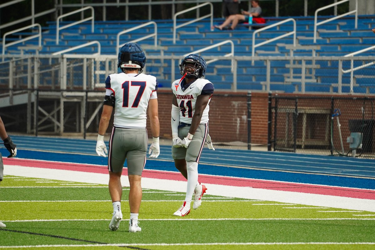 CatawbaIndians's tweet photo. Dress Rehearsal for @CatawbaFootball is complete, the curtain rises next week ๐ช๐
#BleedBlue https://t.co/UYMRNvcduh