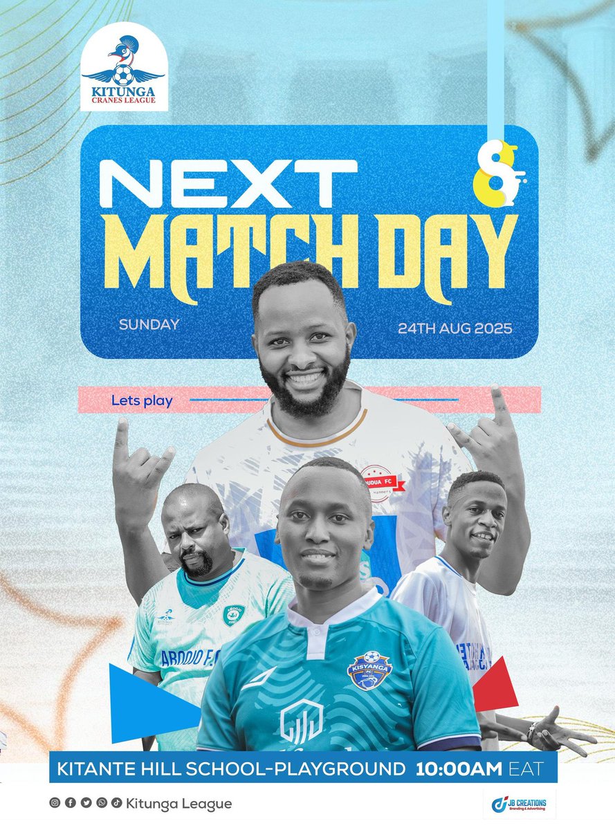 Game time! Another <a href="/KitungaLeague/">Kitunga Cranes League</a> #Matchday to vibe with <a href="/FcOdudua/">Odudua FC Official</a> 👏🏽👏🏽😎
