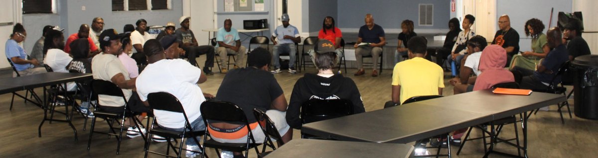 Violence Interrupters Peace Circle in the Austin Community.  Promoting Peace and Prosperity to the People.