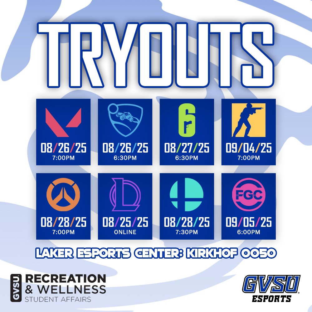 GVSU Esports tweet media