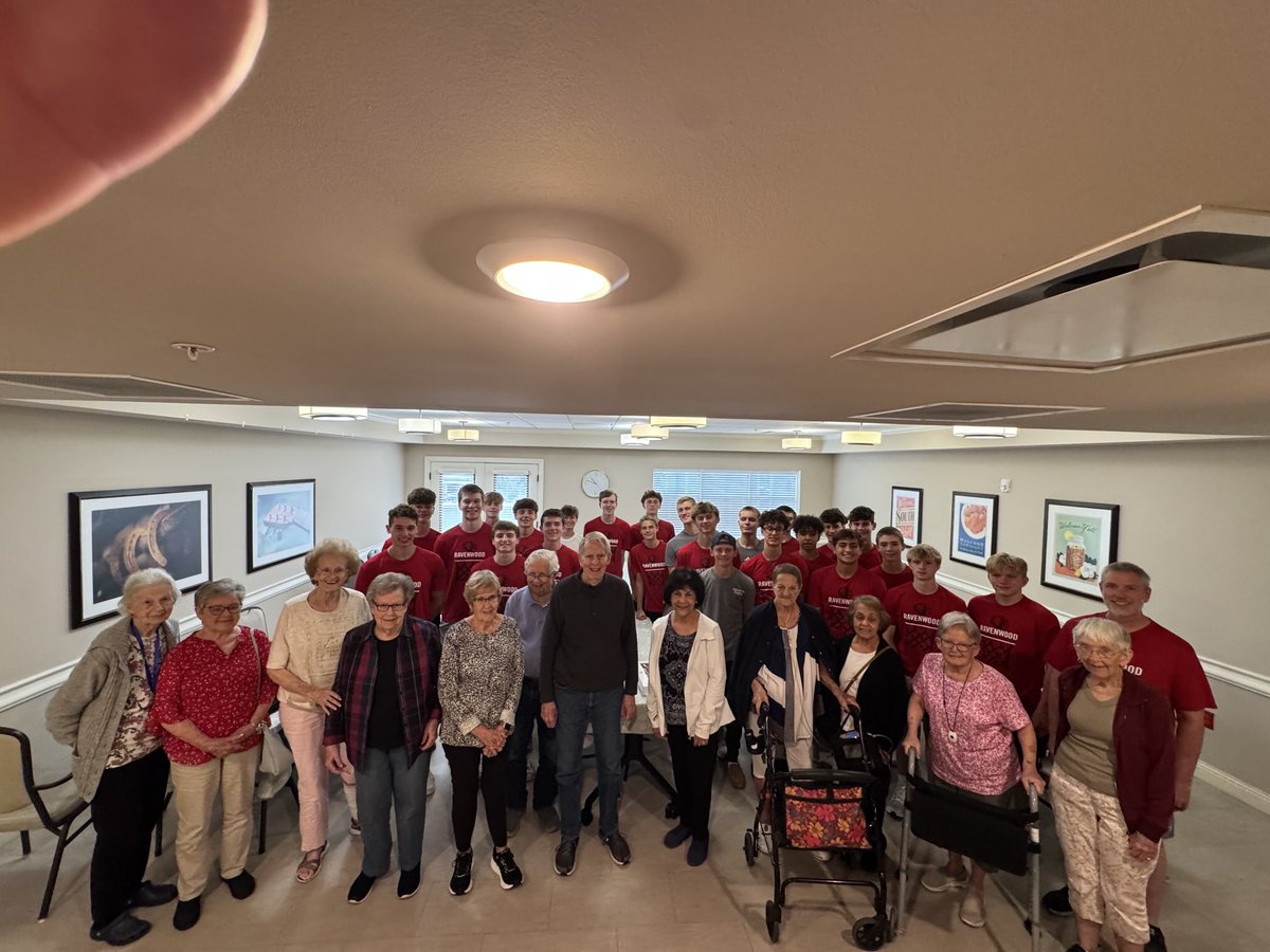 Great morning spending time with the residents of Traditions of Mill Creek