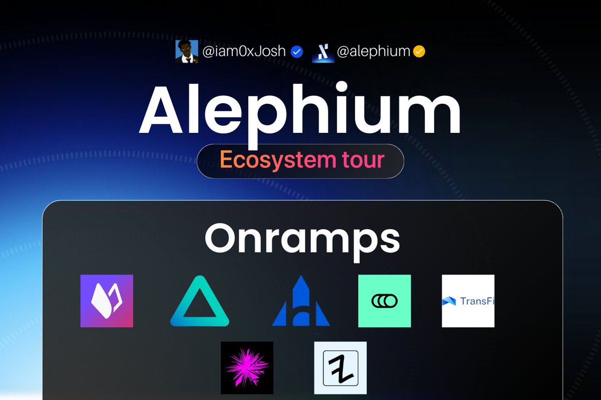 Many people don't know about Alephium and for those that know they don't know about most protocols on it

I'll be doing a series where I cover all 150+ projects on or linked to $ALPH all from alph.land

Of course some projects would require a bit more explanation