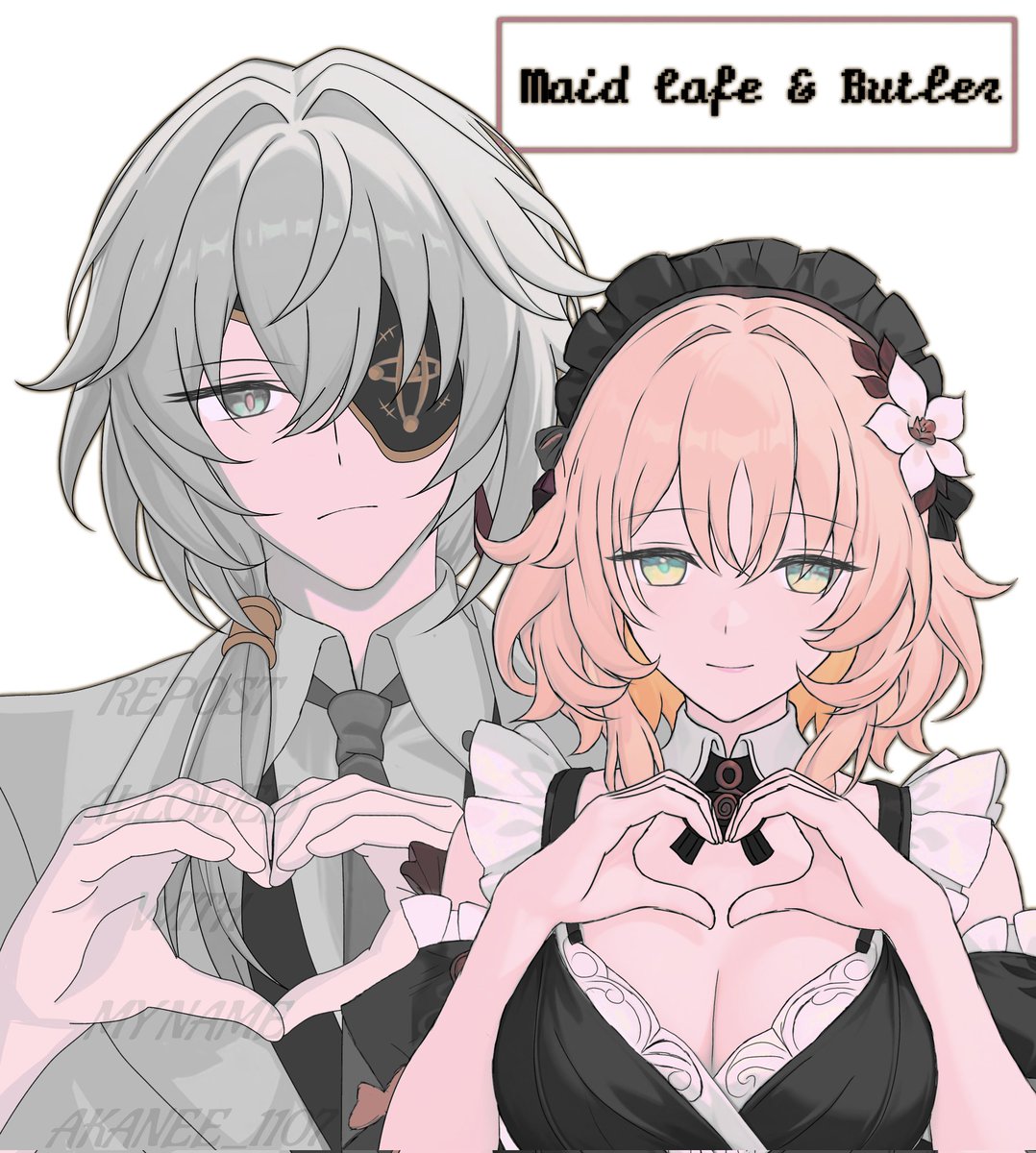 "Welcome, Master~!"

#anaglaea #aglanaxa #Anaxa #Aglaea
