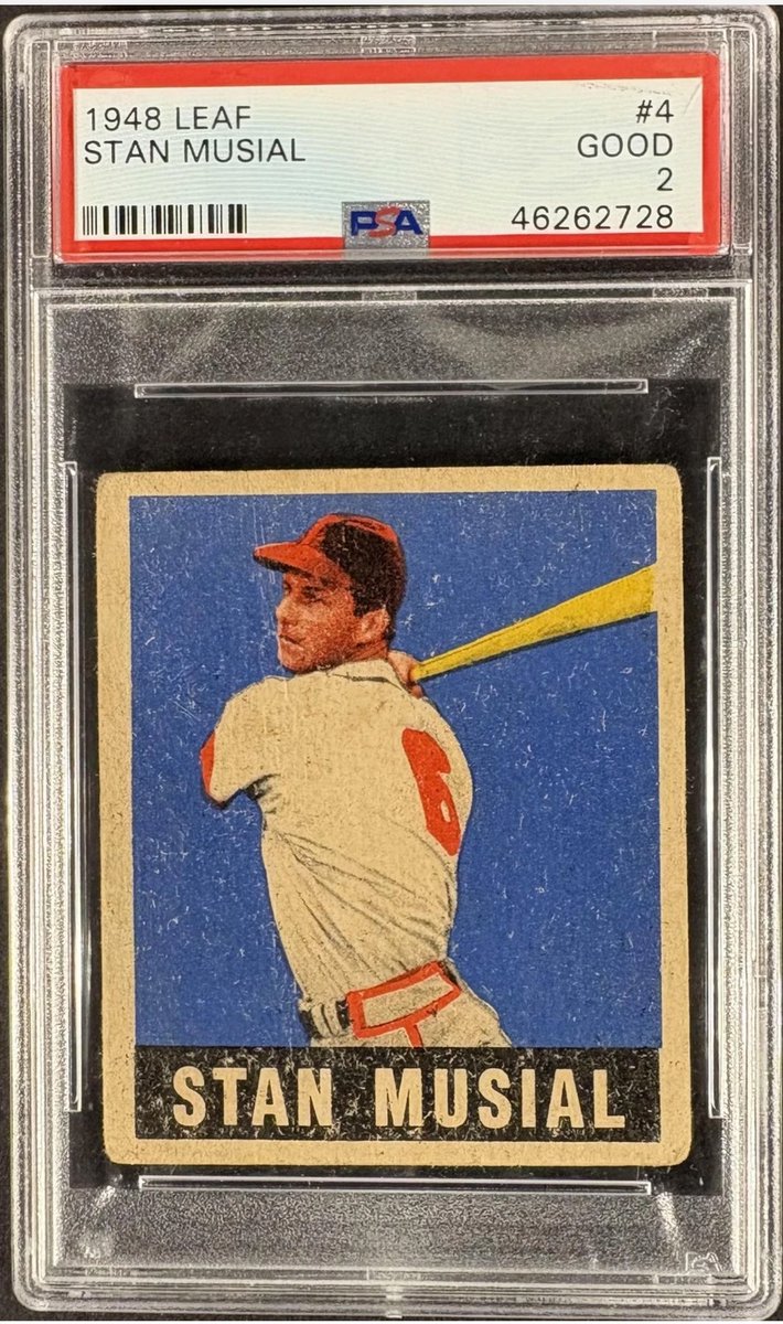 BallParkFW's tweet photo. 1940s for sale

Ted - $5300
Ruth - $5200
Leaf Musial - $2K
Bowman Musial - $825

Prices include shipping 📬 https://t.co/4bmvSSjMxP