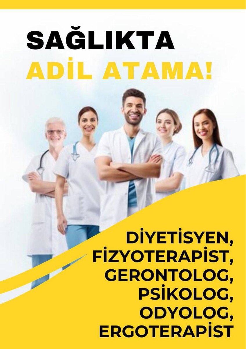 Her Platformda Mücadele Eden Fizyoterapistler (@fizyoterapist12) on Twitter photo 🔻Sahadaki yetersizlikleri gidermek için yüksek sayıda sağlık lisansiyeri ataması yapılmalıdır.
🔻Sınavdan yüksek puanlar alan binlerce sağlık lisansiyeri atama beklemektedir.
<a href="/drmemisoglu/">Prof. Dr. Kemal Memişoğlu</a>
<a href="/saglikbakanligi/">T.C. Sağlık Bakanlığı</a>
#SBdenLisansaAdilKadro 🔻Sahadaki yetersizlikleri gidermek için yüksek sayıda sağlık lisansiyeri ataması yapılmalıdır.
🔻Sınavdan yüksek puanlar alan binlerce sağlık lisansiyeri atama beklemektedir.
<a href="/drmemisoglu/">Prof. Dr. Kemal Memişoğlu</a>
<a href="/saglikbakanligi/">T.C. Sağlık Bakanlığı</a>
#SBdenLisansaAdilKadro