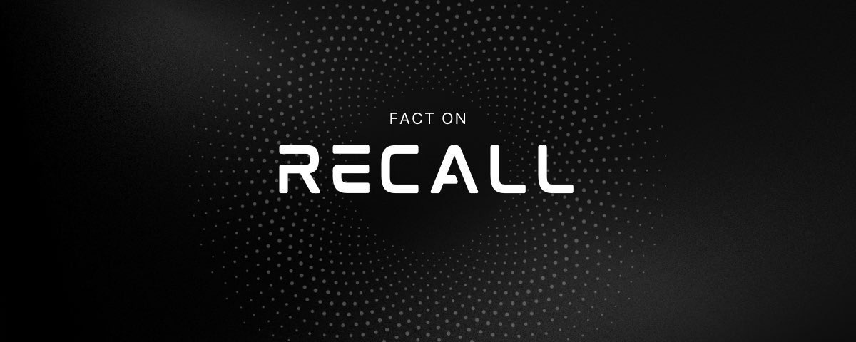 Fact 03 on <a href="/recallnet/">Recall</a> 

Unlike traditional Reed Solomon codes, Recall employs Alpha Entanglement (AE) codes for decentralized storage, reducing storage requirements and repair costs while enhancing data integrity and scalability.

Recall = King of Ai Agent 🫡
