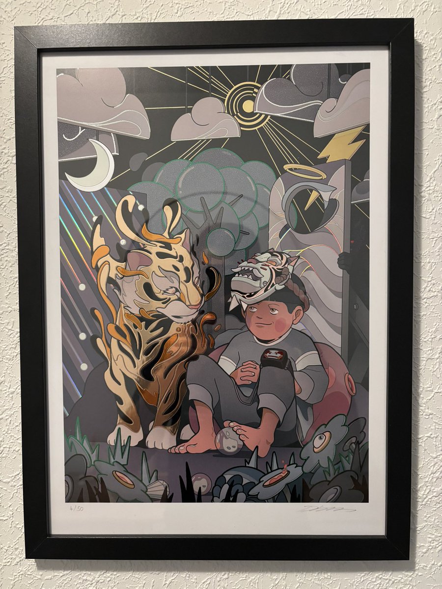 Tiger Cubs framed <a href="/DirtyRobotWorks/">DirtyRobot ⬛️</a>