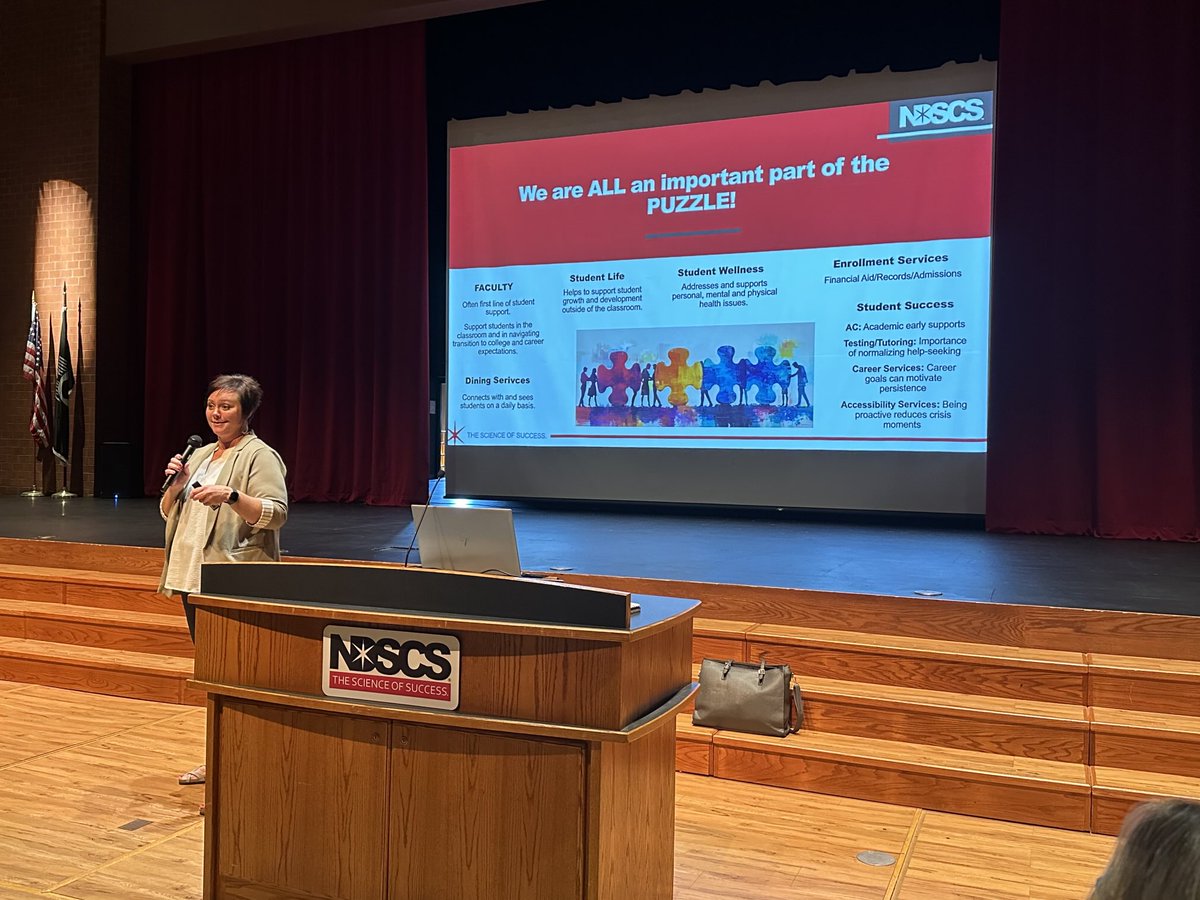 ✨It’s the most wonderful time of the year! Opening week for our employees to get ready to welcome new &amp; returning students! Thank you to Jeremy &amp; his team along with Mindy &amp; her team for sharing their expertise w/us! We are ALL an important piece of the puzzle! 🙌🏼⁦ ⁦