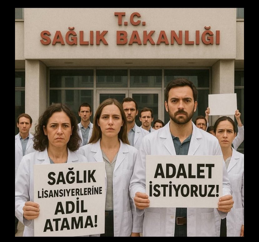 Dil ve konuşma terapistleri atama bekliyor. Adil bir atama sayısı istiyoruz
<a href="/lisansiyer_sen/">LİSANSİYER-SEN</a> 
<a href="/saglikbakanligi/">T.C. Sağlık Bakanlığı</a> 
<a href="/drmemisoglu/">Prof. Dr. Kemal Memişoğlu</a>