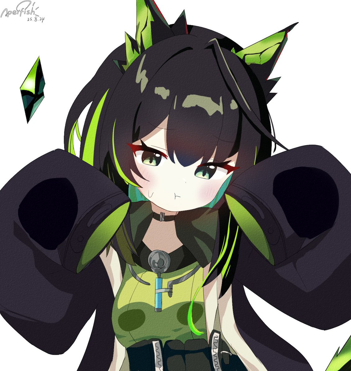 Aper_fishee's tweet photo. Mon3tr
#Arknights #明日方舟 #アークナイツ https://t.co/aoHwztbl4T