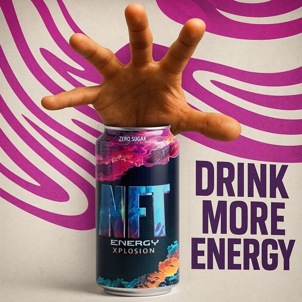 More energy. More rewards. More NFTs. 🥤⚡ #NFTEnergy
