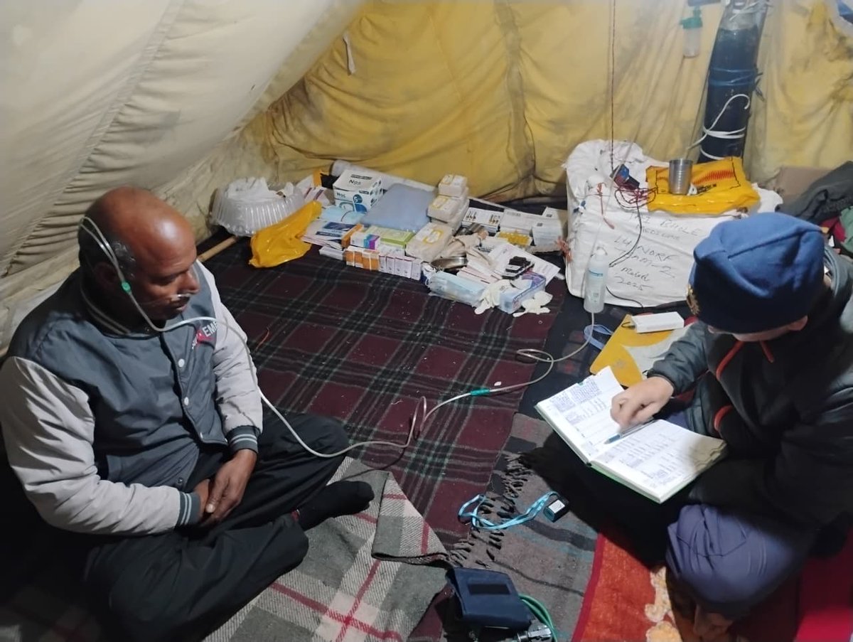 NDRFHQ's tweet image. 📍Shri #Manimahesh Ji Yatra, Chamba (HP)
🔶@14NDRF provided medical assistance/treatment to 89 pilgrims(73M, 14F, 2 Children) at NDRF Medical Camp, Gaurikund
🔶All patients in stable condition
🔶Teams are working round the clock to ensure safety &amp;amp; medical support for all pilgrims