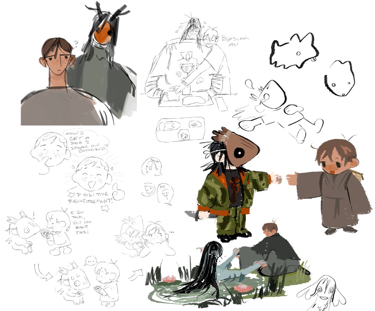 sorryi m still having fun scribbling them a lot 😔