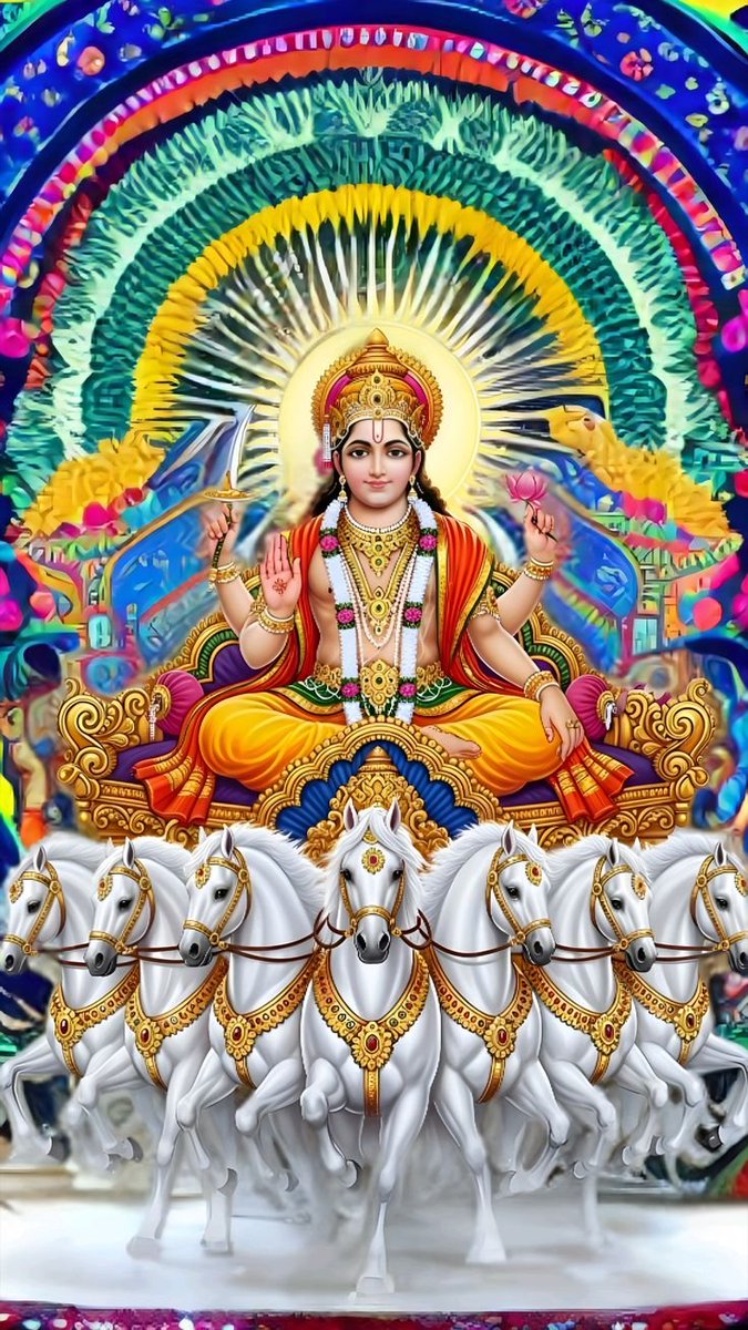 Shankarparmar99's tweet image. ☀️ सूर्य देव की किरणों में जीवन का उत्साह और ऊर्जा छुपी है। उनके प्रकाश से अंधकार मिटता है और मन में नई उमंग जागती है।
 जय सूर्य देव 🙏🏻☀️ 
#SuryaDev