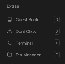 Added Terminal and FTP in my portfolio 😂
Portfolio =&gt; harshit.pro