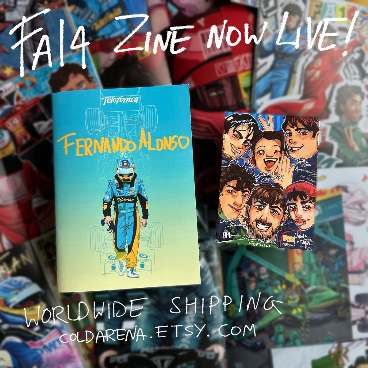 coldarena's tweet image. FA14 zine is now available! HUGE thank you to all the incredible artists who joined this project &amp;lt;333 all proceeds go to CareforGaza! link below