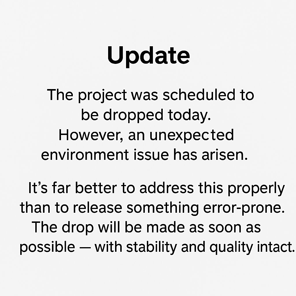 dev1Aashish's tweet image. Quick update:   The memory monitor utility I planned to drop today will go live tomorrow instead. Ran into an unexpected environment issue — and I’d rather fix it than ship something error-prone. Quality &amp;gt; speed. Always. #Python #PublicLearning #DevJourney #OpenSource #CodeNewbie