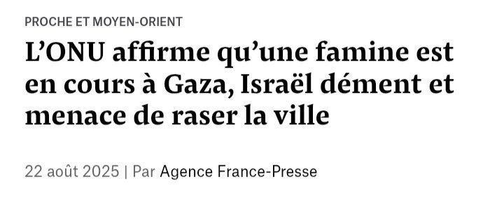 Toute notre époque résumée en 1 dépêche AFP.