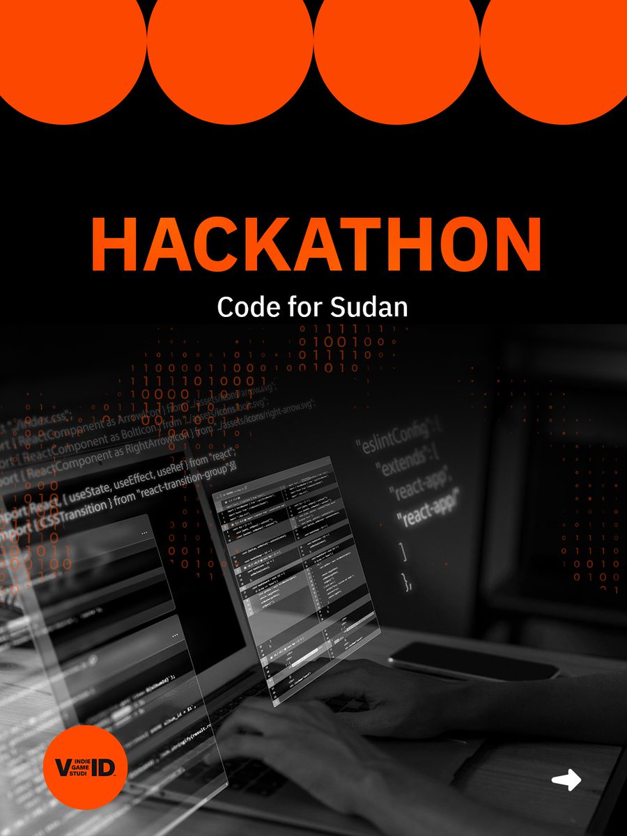 void018_'s tweet image. الهاكاثون ليس مجرد مسابقة، بل هو محرك للابتكار💡 
تعرّف على مفهوم الهاكاثون ومبادرة "Code For Sudan" التي تهدف إلى توظيف التكنولوجيا لخدمة مجتمعنا.