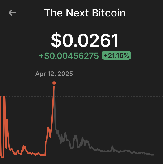 NFTDigitalGate's tweet photo. On April 12, 2025 it hit $0.0261 🚀
Today it’s sitting at $0.001624 👀
That’s not just a dip… that’s a whole swimming pool. 🌊😂
Question is: do you drown… or buy a floatie? 🛟
#Crypto #TheNextBitcoin #BuyTheDip https://t.co/fDC2ZR1I56