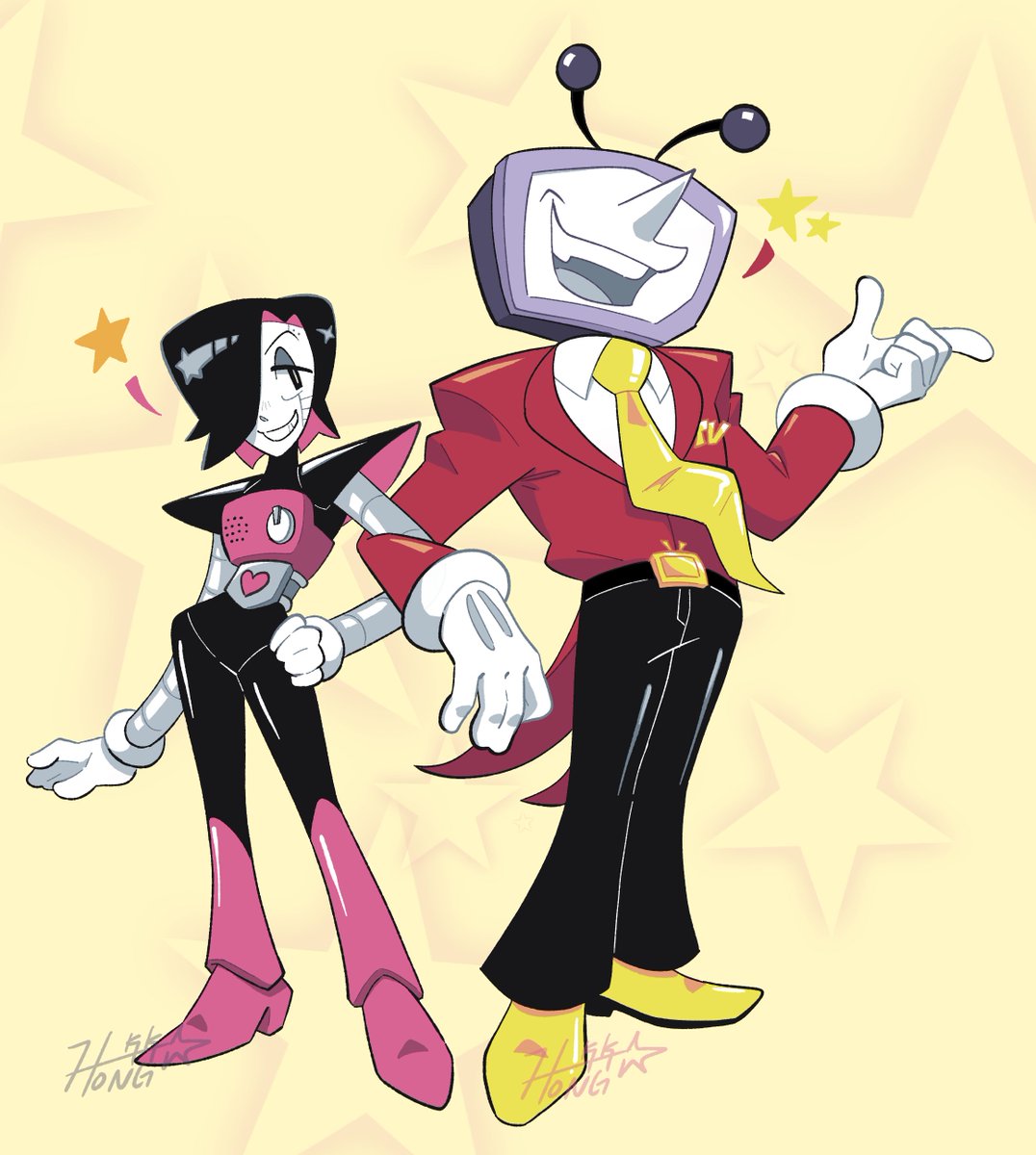 Your favorite hosts!
#mettatenna #DELTARUNE #UNDERTALE