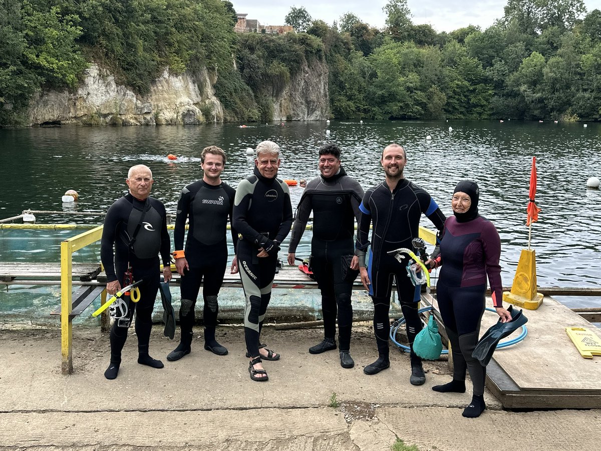 Great day out for my freshwater fish snorkel session with <a href="/naturetrektours/">Naturetrek</a> today lots of pike, perch, Rudd and roach!