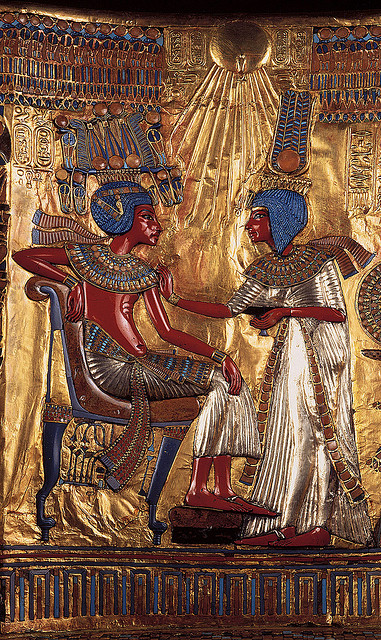 EluardMuur's tweet photo. @ZuluX11 King Tut was killed and his wife was forcibly married to her own grandfather. She requested another prince to marry but he died on the journey to Egypt. Sounds like Tut and the prince were killed by jealous family members. Oh, and in case people need reminding, Tut was black. https://t.co/MTUuQJjknC