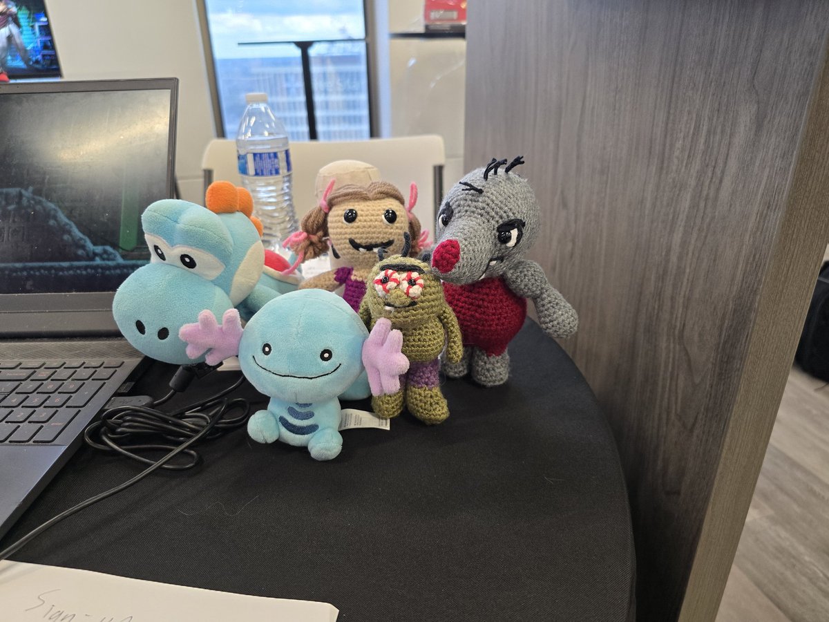 TechChaseTues's tweet image. Our TCT mascots have met some new friends at Let's ROC 12 today, courtesy of Fermi The Radioactive Hodgepodge (Joolie unfortunately took offense to Sand Bag)

tyterosinteractive.com