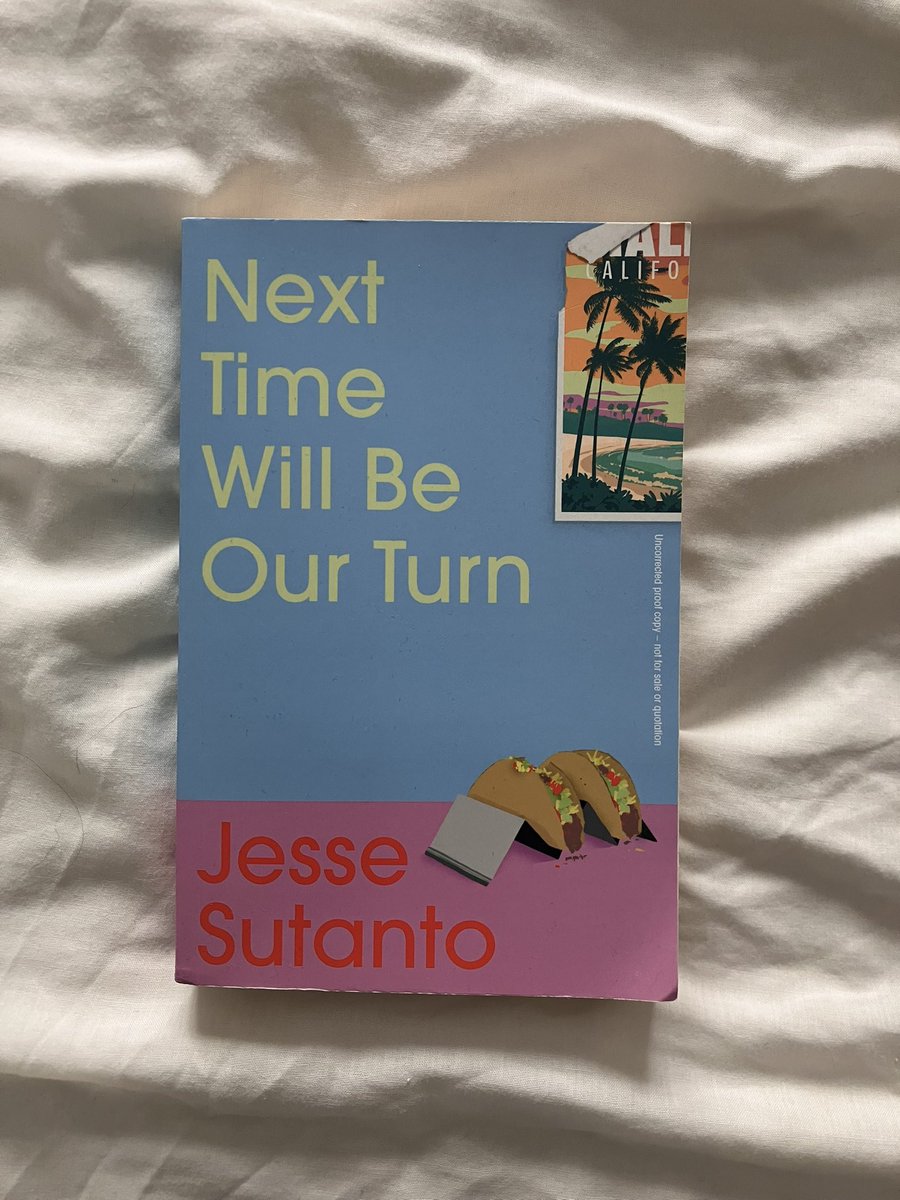 If you ever need persuading to seize the day, you should read #NextTimeWillBeOurTurn by Jesse Sutanto. It’s a gorgeous book of love and family and heartache and duty. Magnolia and Ellery and Iris and Hazel clawed their way into my heart and I will always remember them.