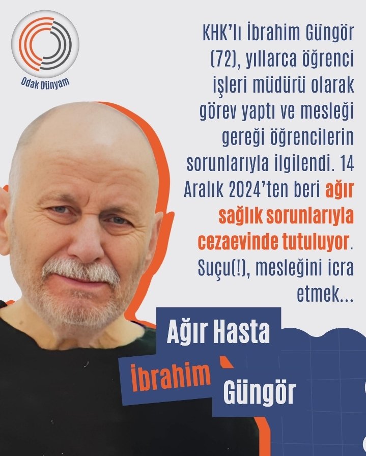 Şu adalet terazisini bir kez olsun gerçek suçlular için kullansanız...
İşiniz gücünüz masumlarla uğraşmak...
Yatacak yeriniz yok...
<a href="/Akparti/">AK Parti</a>
<a href="/tcbestepe/">T.C. Cumhurbaşkanlığı</a>

İbrahimGüngörü ÖlümeTerketme