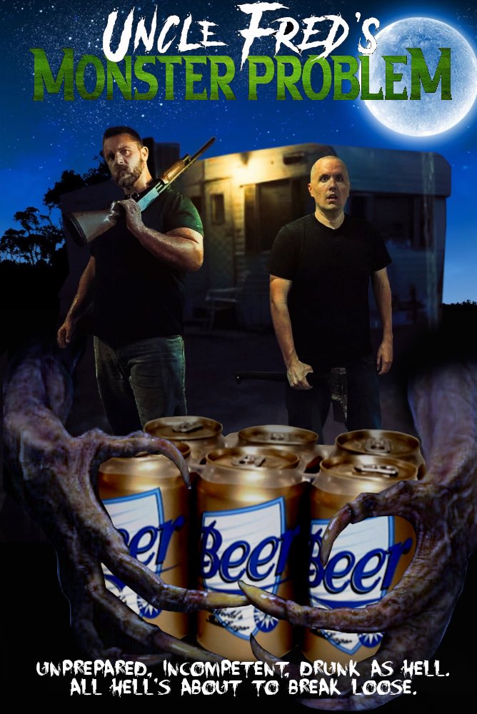Equal parts Pumpkinhead and Tucker And Dale Vs. Evil, our horror comedy is currently #crowdfunding on #Indiegogo. #Supportindiefilm and snag a killer perk!

igg.me/at/unclefred

#monster #mutantfam #horror #horrorlover #horrorobsessed #horrorfan #horrorfam #kickstarter #perks