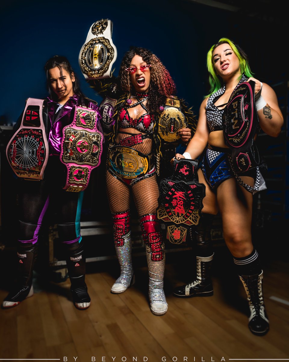 Beyond Gorilla - Robyn Goding (@beyondgorilla_) on Twitter photo CRYSTAL PALACE QUEENS.
<a href="/MercedesVarnado/">Mercedes Moné Varnado</a> <a href="/DaniLuna_pro/">Dani Luna</a> <a href="/KanjiDuku/">KanjiWrestles</a>
From <a href="/RevProUK/">Revolution Pro</a> 13th Anniversary.
By Beyond Gorilla. CRYSTAL PALACE QUEENS.
<a href="/MercedesVarnado/">Mercedes Moné Varnado</a> <a href="/DaniLuna_pro/">Dani Luna</a> <a href="/KanjiDuku/">KanjiWrestles</a>
From <a href="/RevProUK/">Revolution Pro</a> 13th Anniversary.
By Beyond Gorilla.