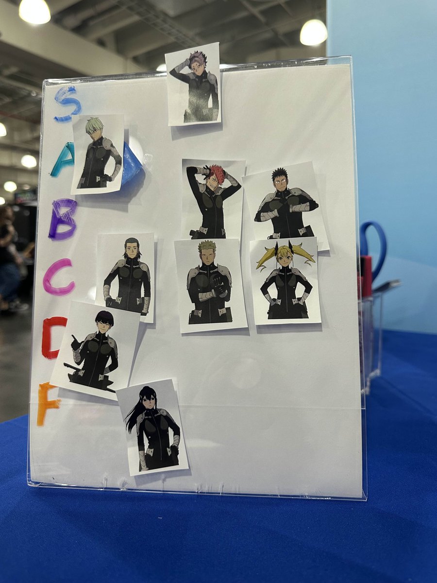 If you have a few moments, come visit our booth at Anime NYC 2025 to show us your Kaiju No. 8 tier list!
#AnimeNYC #AnimeNYC2025 #ANYC #AnimeBoston #AB2026 #kaijuno8 #tierlist #NewYork #Boston