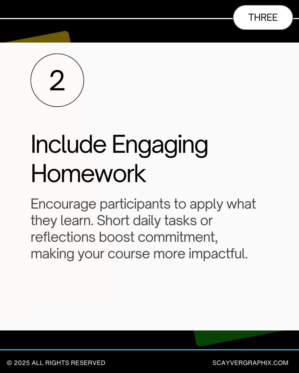 scayvergraphix's tweet image. Want to stand out in crowded inboxes? 📚
Create a free email course that delivers fast wins. Break it down, add mini tasks, and guide them toward deeper offers.
Education leads to loyal subscribers.
#EmailCourse #ListBuilding #TeachOnline #BusinessTips