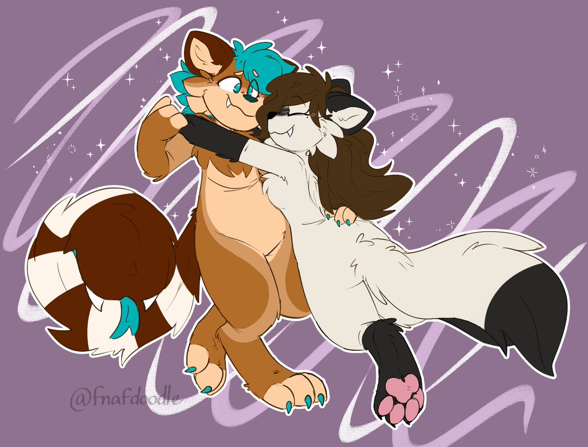 Art trade part for <a href="/ifunokat/">Kat 💜✨🔜AFC</a> (feat. <a href="/ChaoticK9/">CK9C 🔜 AFC</a>)
Ya'll so lovely I can't aaaaa 💙🤍