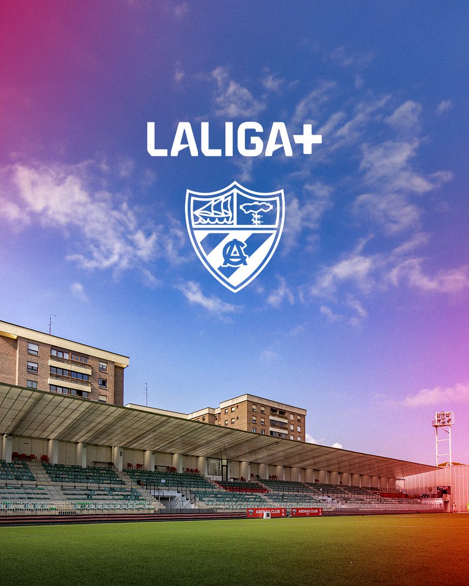 🆕 El Arenas Club y <a href="/LaLigaPlus/">LALIGA+</a> han alcanzado un acuerdo para que nuestros socios y socias puedan disfrutar de la temporada completa en <a href="/Primera_RFEF/">Primera Federación Versus e-Learning</a> por sólo 65€.

🔜 La semana próxima compartiremos todos los detalles sobre cómo acogerse a esta promoción exclusiva.

#ArenasClub
