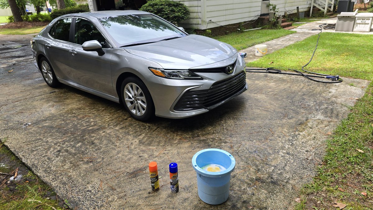 It's days like this that make me miss Autobrite.  Real folks vacuuming your car; wiping door &amp; trunk jams; hand drying your car; and Armor Alling your interior and wheels and tires.  These drive-thru's don't cut it for the $.