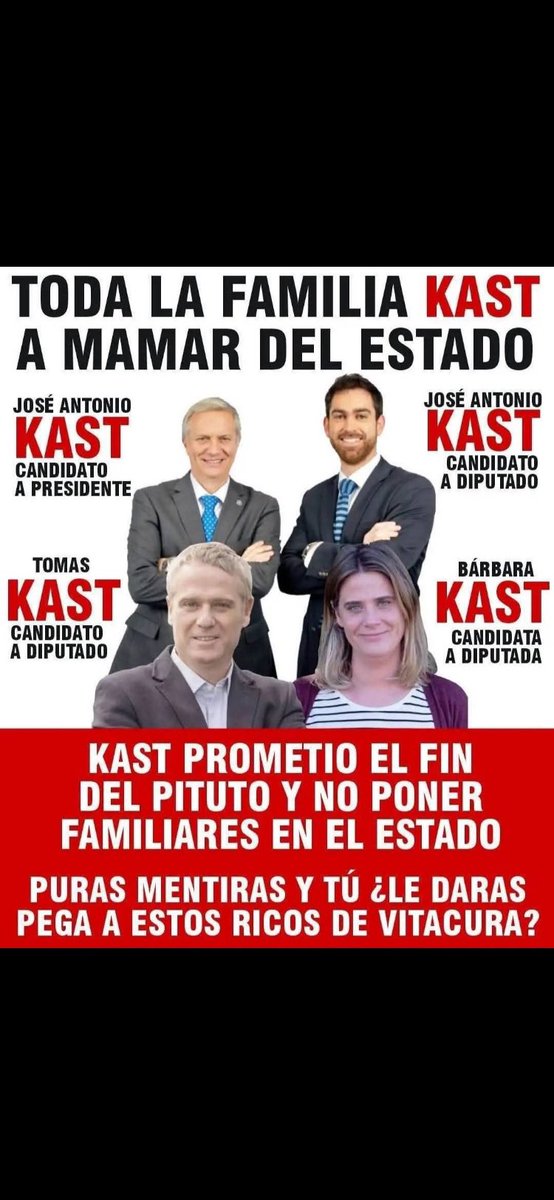 octubre35628748's tweet image. Kast un miserable