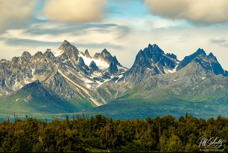 IditarodJeff's tweet photo. The Tokosha Mountains, front range of Denali, south side of the Alaska Range north of Talkeetna. I made it just a little bit different by making a longer exposure so the clouds would be moving a little bit. Hope you enjoy it.
#jeffschultz #Alaska #Denali #photography #travel https://t.co/kIGV8OaGKb