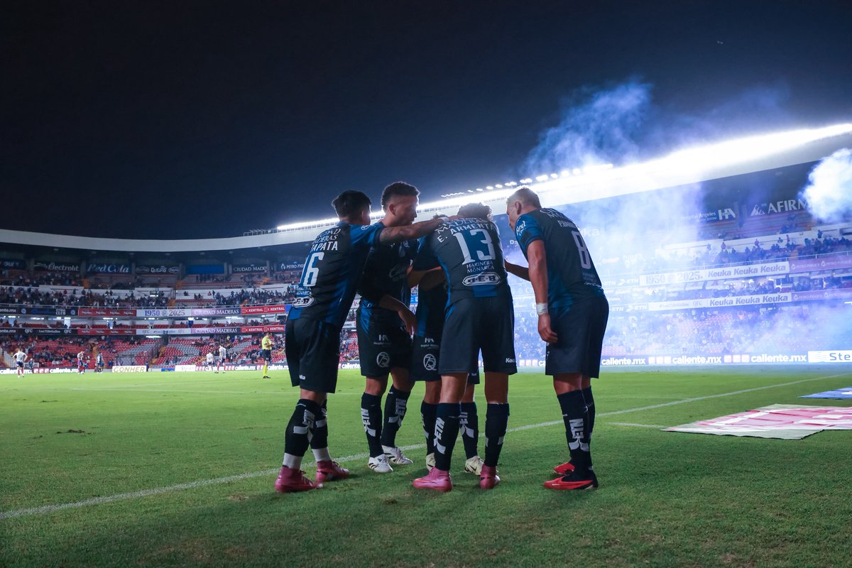 Clásico en casa 🔵⚫️
+3 <a href="/Club_Queretaro/">Gallos Blancos 🐓</a> 🐓
