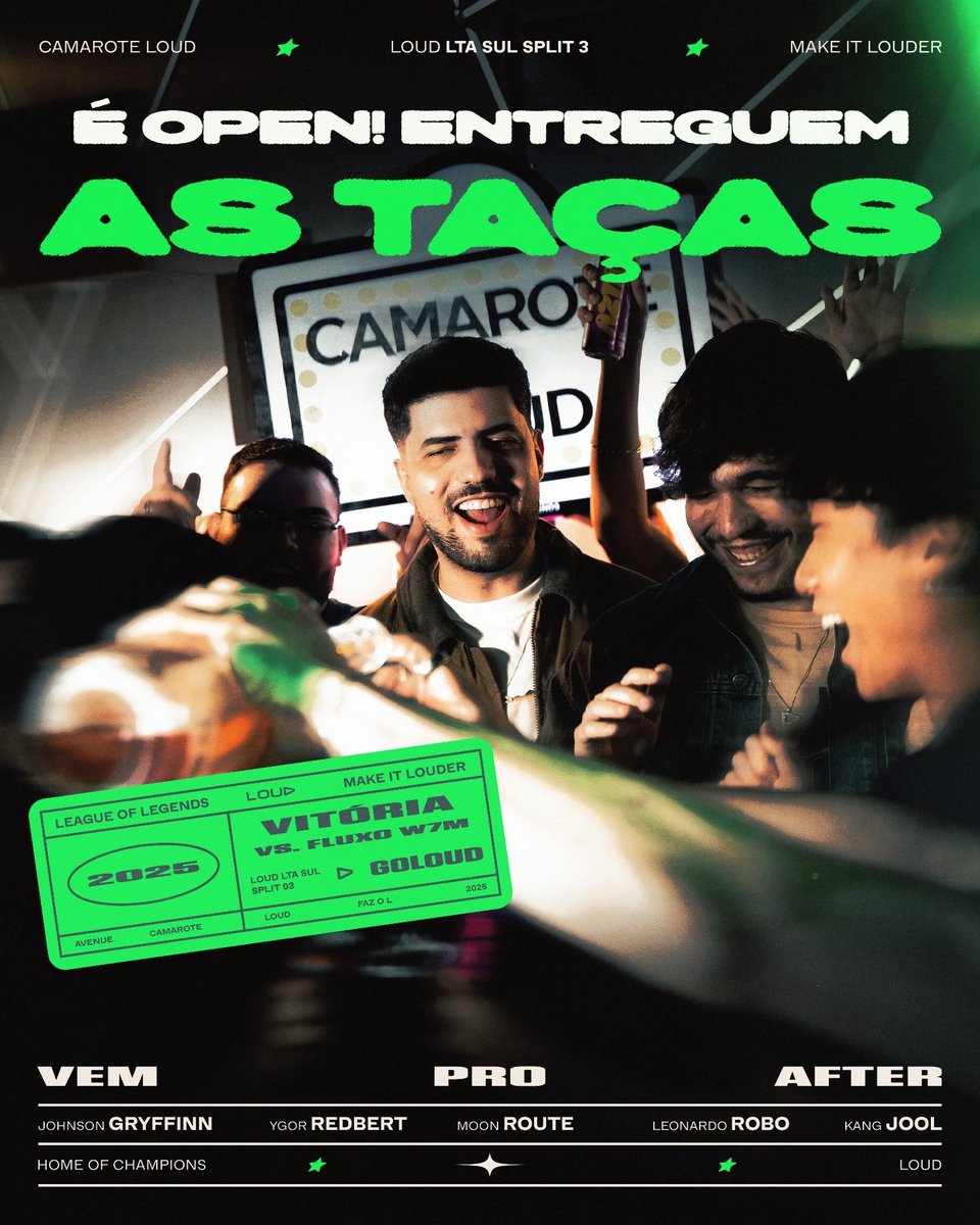 LOUDgg's tweet image. essa é a LOUD que vocês merecem.

3x0 vs FXW7M e seguimos na disputa dos playoffs da #LTASul