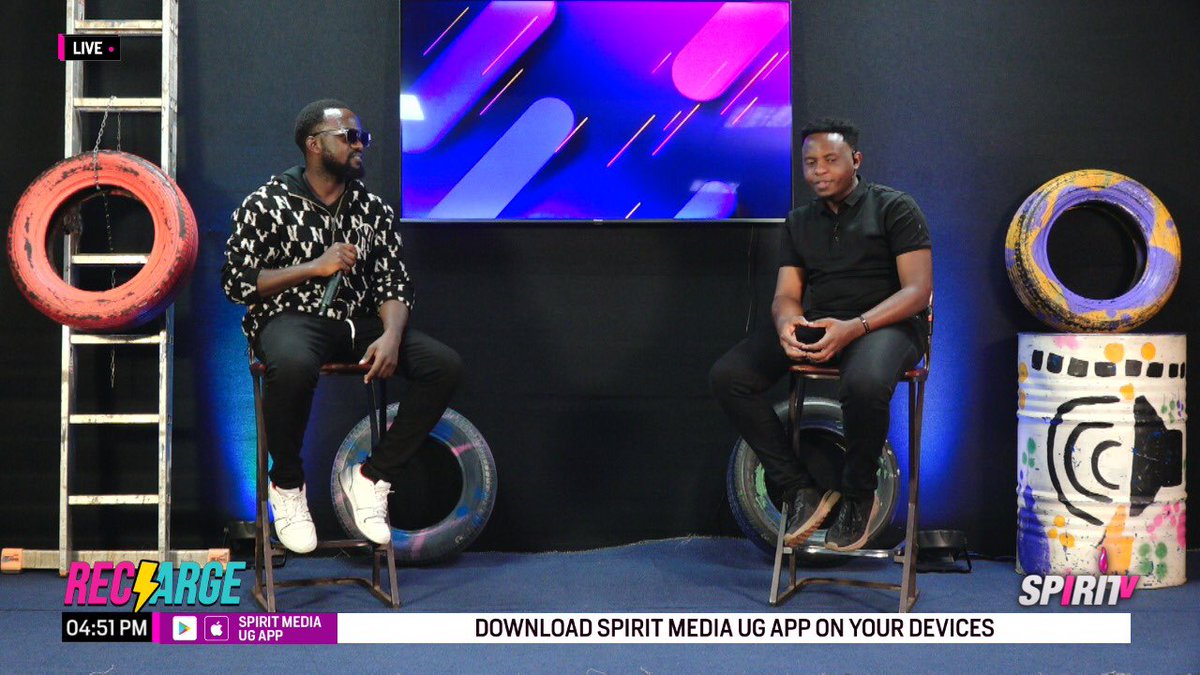 Just had an incredible experience sharing my testimony and journey with Christ on <a href="/spirittvug/">SPIRIT TV</a>’s #Recharge! Had a blast talking to <a href="/lawsonstyled/">Lawson</a> about how my faith has inspired my family, music, and ministry. #Peculiar👑 #GagamaGooKinene #GospelMusic #Ministry