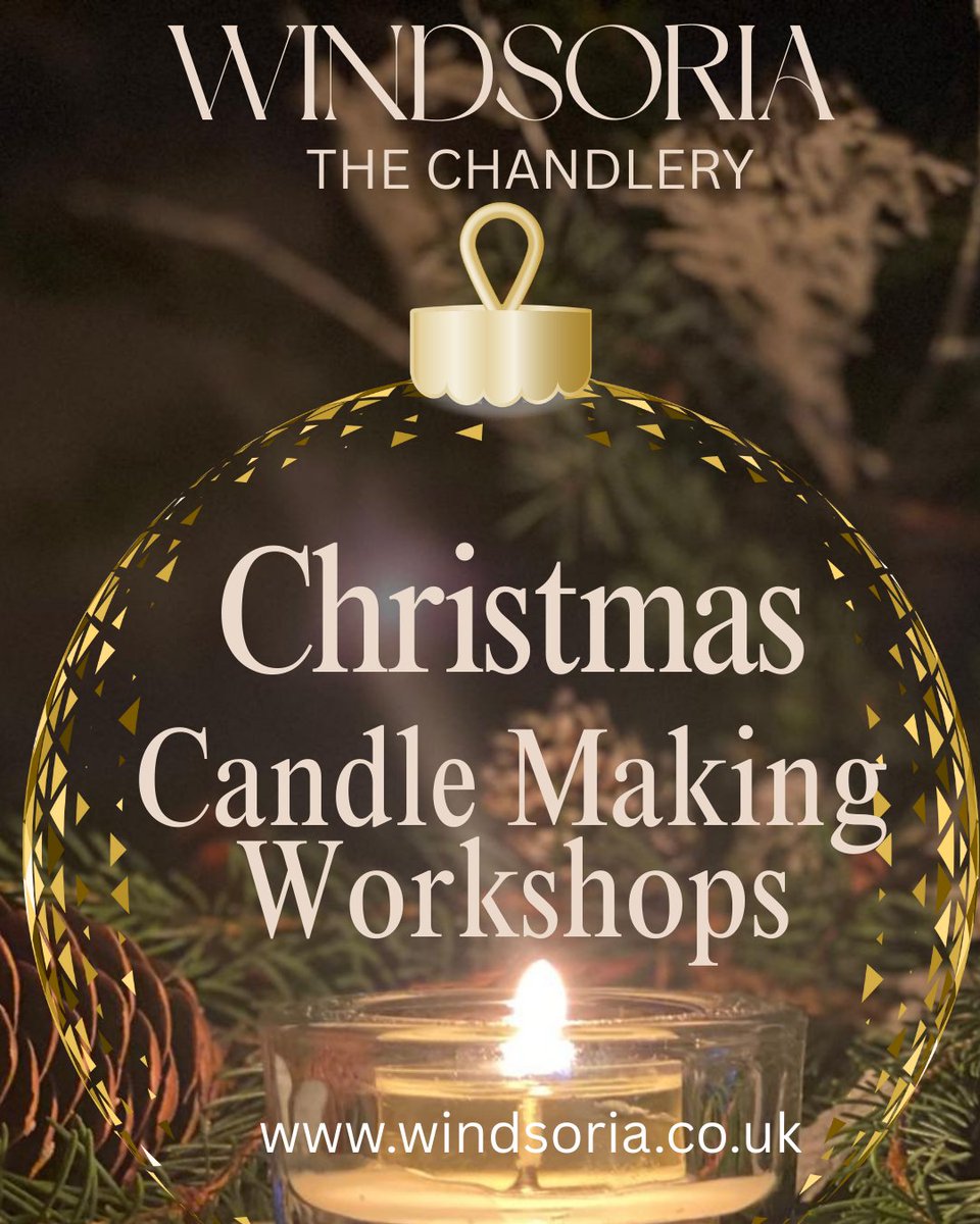 Christmas 2025 Candle Making Workshops in Windsor.
Bookings are now open for our 2025  Christmas candle making workshops starting from 1st November 2025.
📅 From 1st Nov | 🕒 10–12 &amp; 6–8 | 👥 Max 9 | 📍 Old Windsor | 💷 £75pp
#christmascandlemakingworkshops #candlemakingwindsor