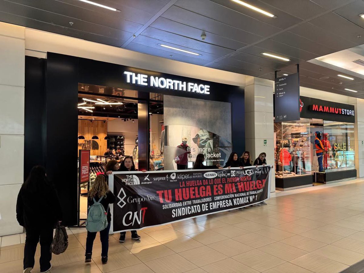 4to día de HUELGA Sindicato AXO - KOMAX  (CNT CHILE); Con Apoyo mutuo, Unidad y compromiso de los trabajadores .. mil veces venceremos.
Convocamos a todos los Sindicato a Solidarizar con la Huelga.
@CuentaConCntchile